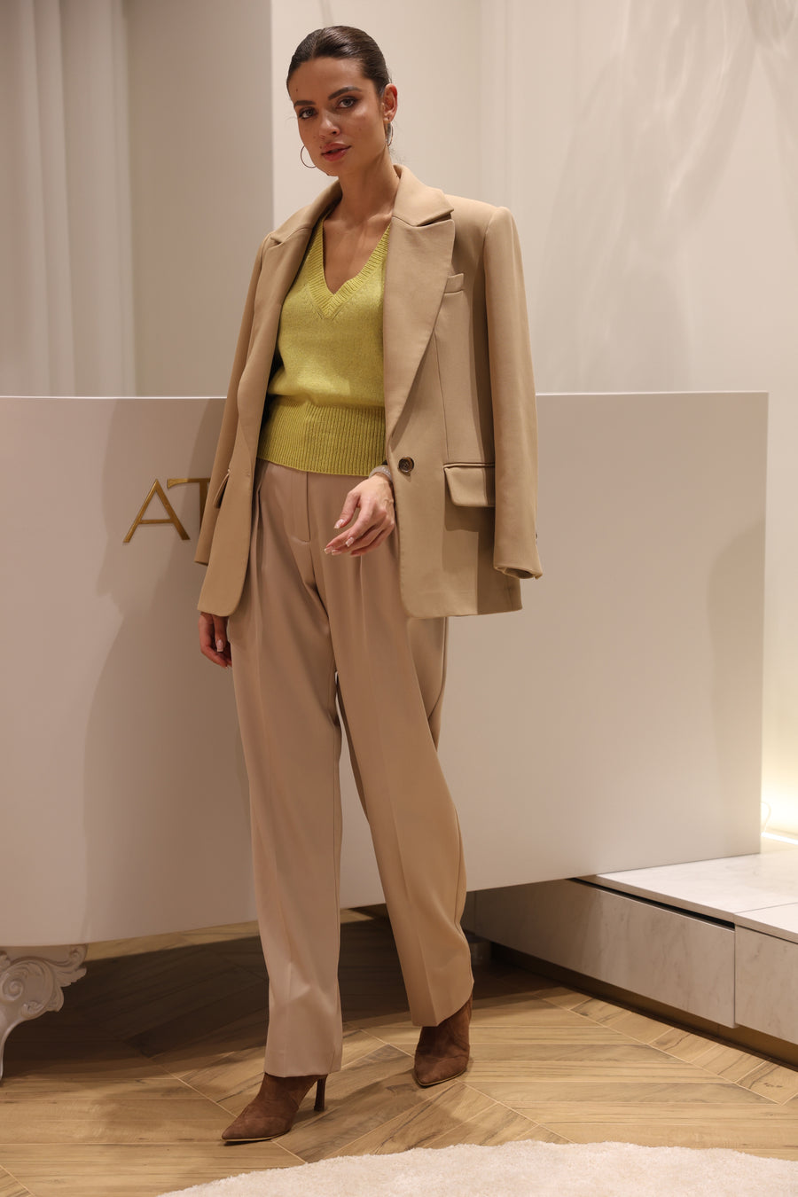 Base Wool & Silk Blazer