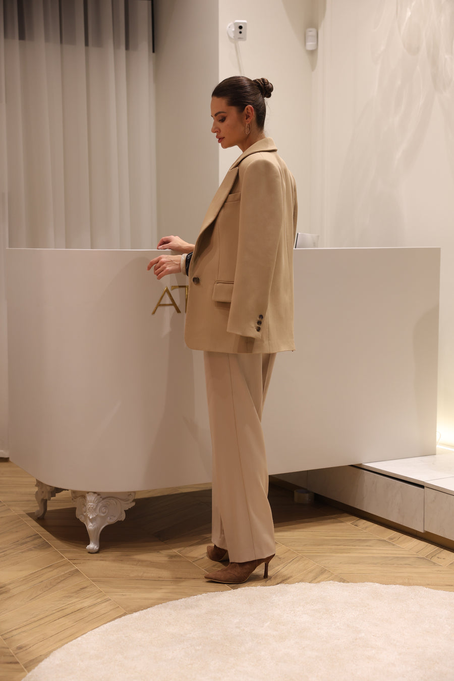 Base Wool & Silk Blazer