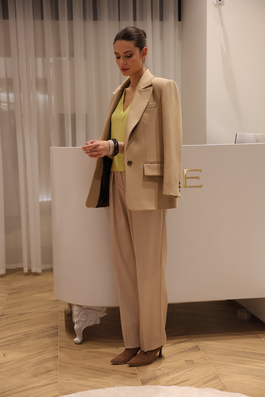 Base Wool & Silk Blazer