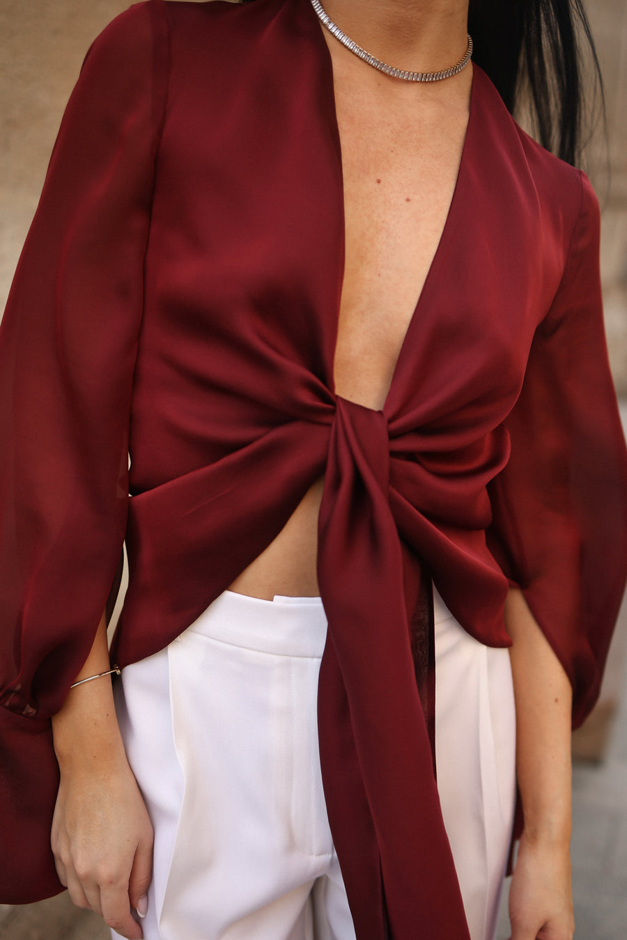 Silk Blouse