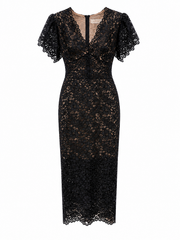 Lace Midi Dress