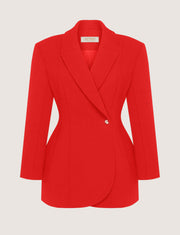 Double-Breasted Jacket-Dress