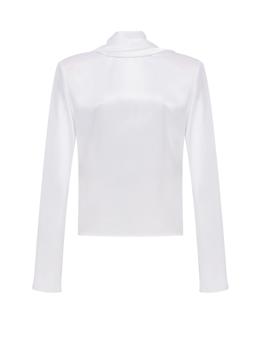 Open Back Blouse