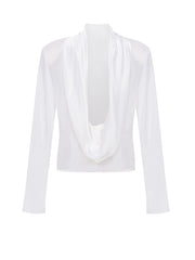Open Back Blouse