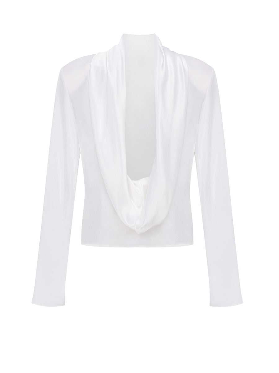 Open Back Blouse