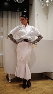 Hand-Finished Luxury Skirt