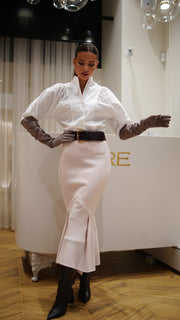 Hand-Finished Luxury Skirt