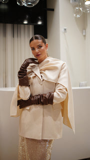 Жакет З Драпірованим Палантином