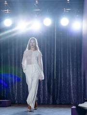 Chiffon Draped Blouse