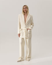 Jacket with Statement Pockets