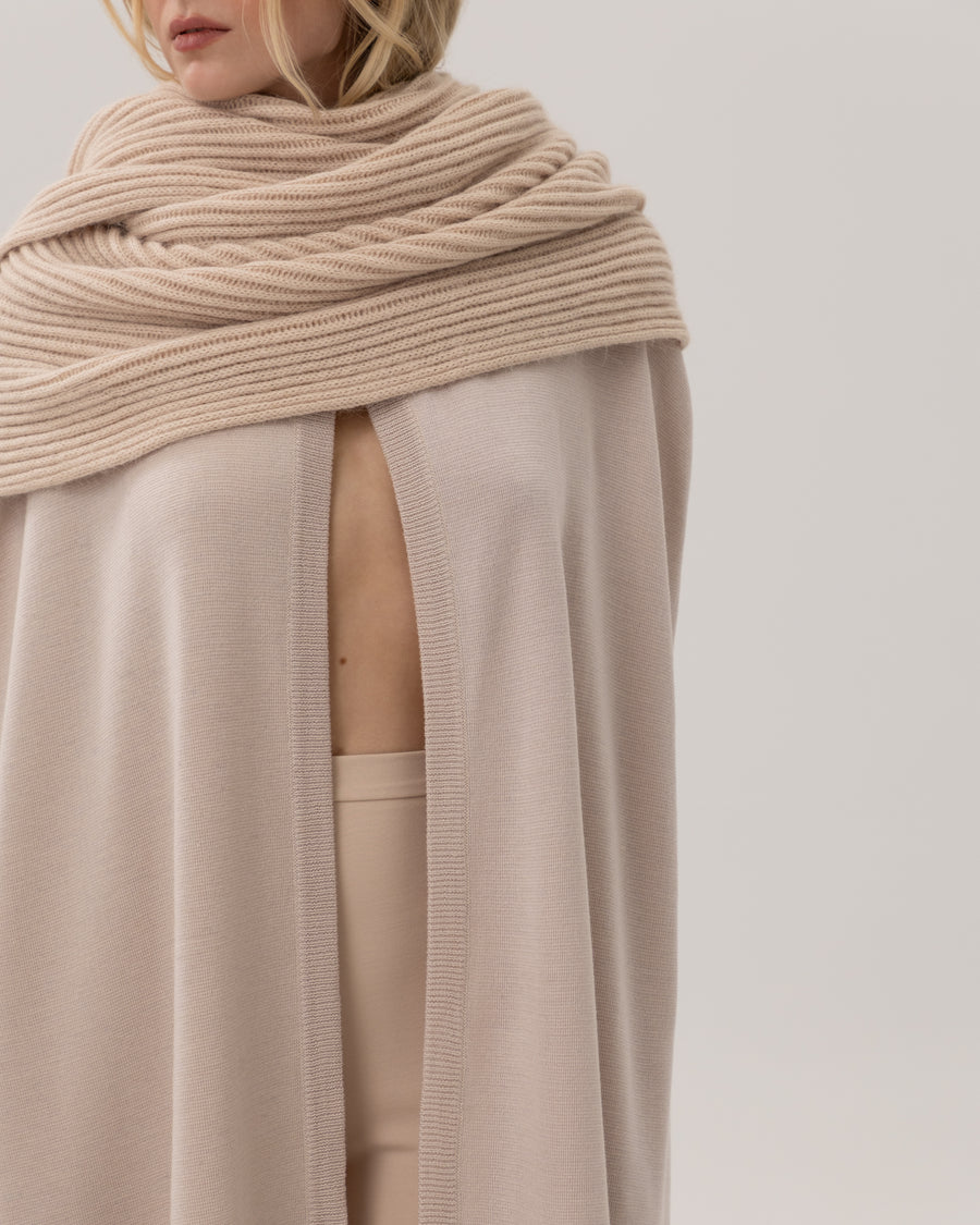 Cape Long Knit