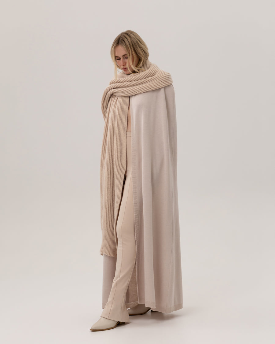 Cape Long Knit