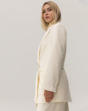 Suit Wool with Belt