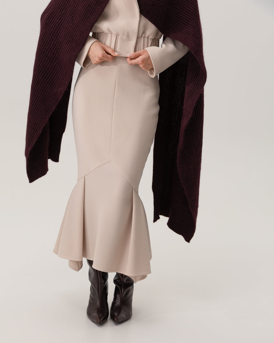 Hand-Finished Luxury Skirt