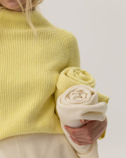 Mink down scarf
